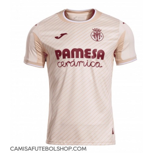 Camisa de time de futebol Villarreal Replicas 2º Equipamento 2025-26 Manga Curta